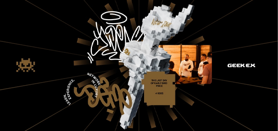 營銷會議極客EX的品牌標識與標志設(shè)計和網(wǎng)站